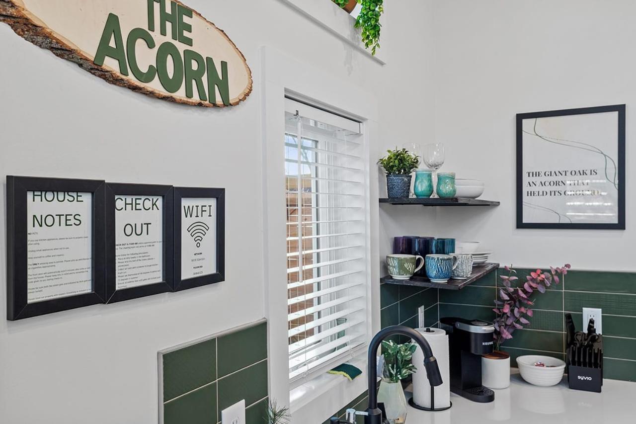 罗利The Acorn - Tiny House In Historic Oakwood别墅 外观 照片