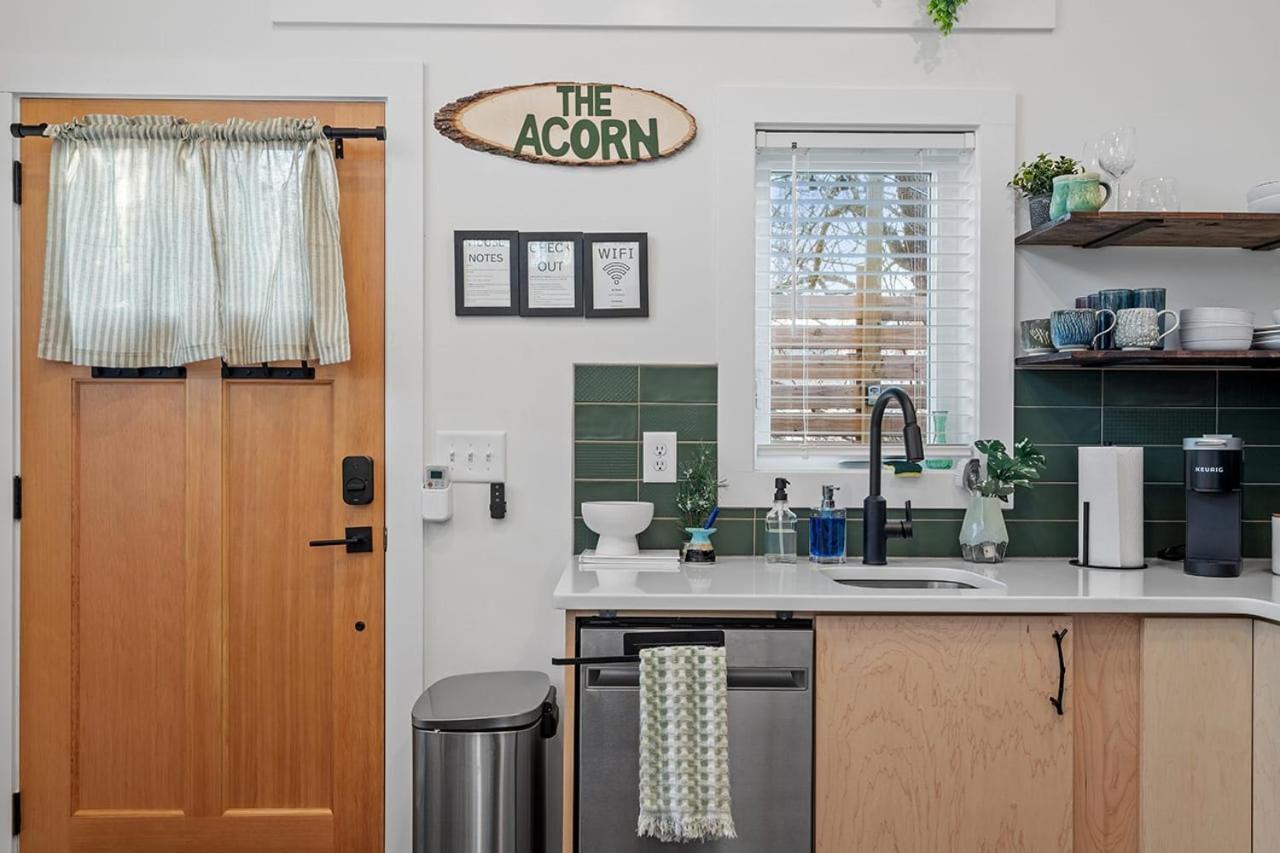 罗利The Acorn - Tiny House In Historic Oakwood别墅 外观 照片