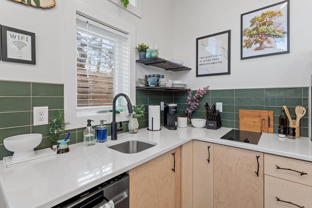 罗利The Acorn - Tiny House In Historic Oakwood别墅 外观 照片
