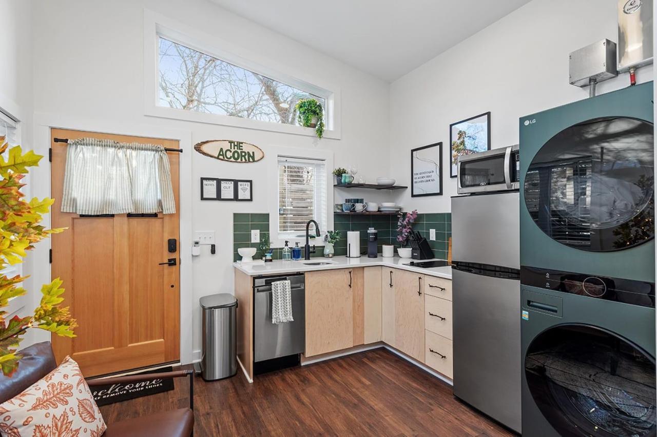 罗利The Acorn - Tiny House In Historic Oakwood别墅 外观 照片