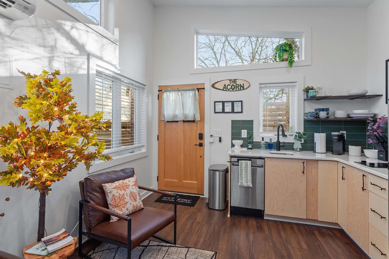 罗利The Acorn - Tiny House In Historic Oakwood别墅 外观 照片